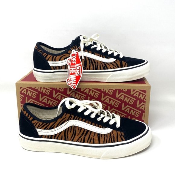 💖MEGA SALE💖VANS Women VN0A5HYR9ZY Style 36 Decon SF Animal Stripes Brown - Picture 1 of 10
